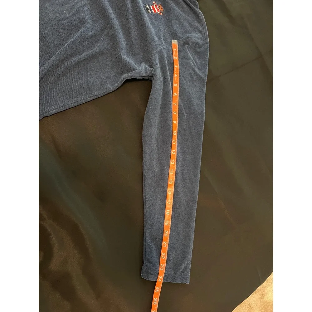 Charles River Apparel Mens Gray Quarter Zip Fleece Teddy Bear Pullover Medium